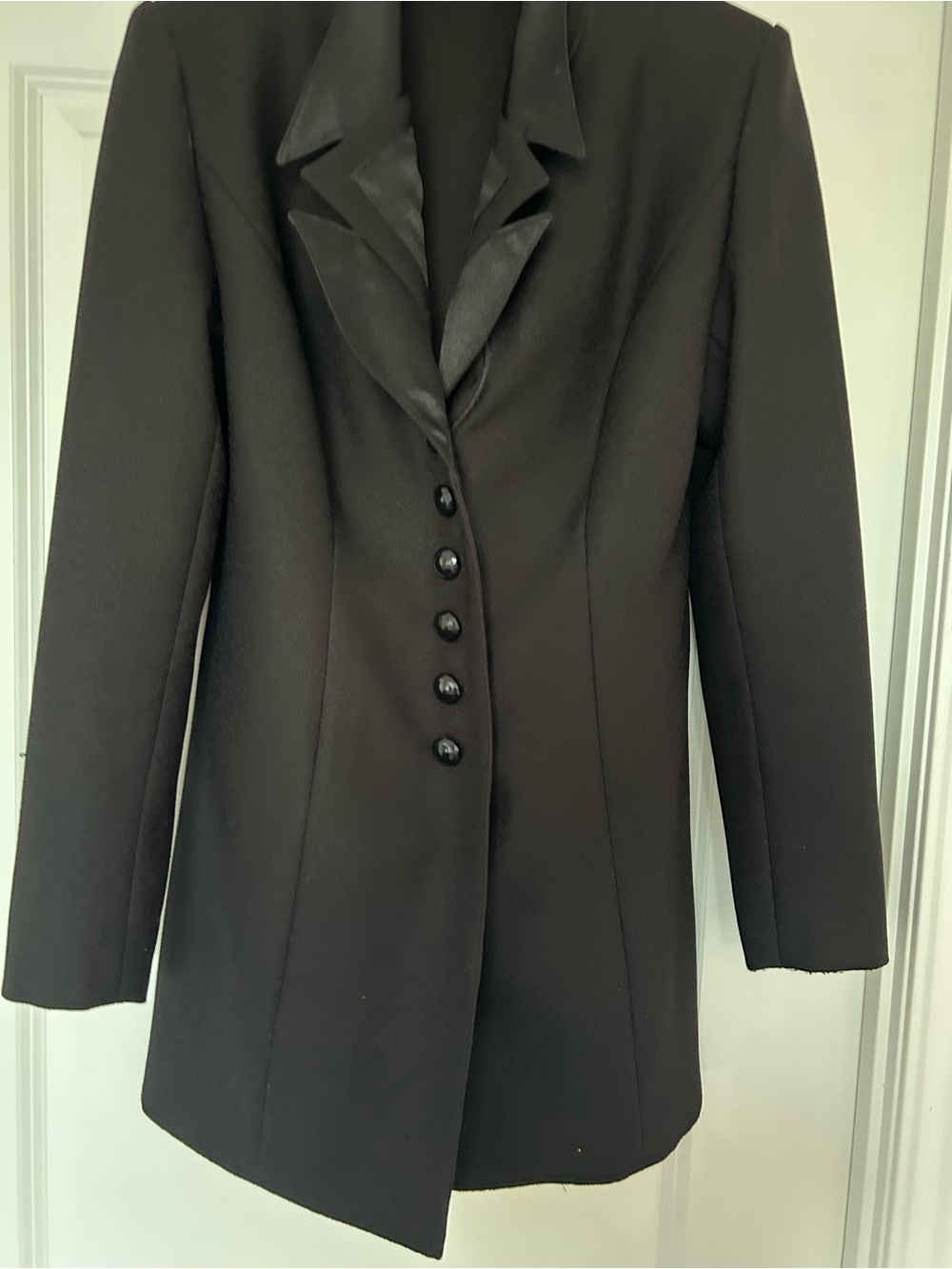 Black Women's Tailored Blazer Jacket
